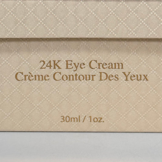 ZA@ L'CORE 24K Gold Eye Cream 1 oz oz BB 20 Months After Opening Retail $450