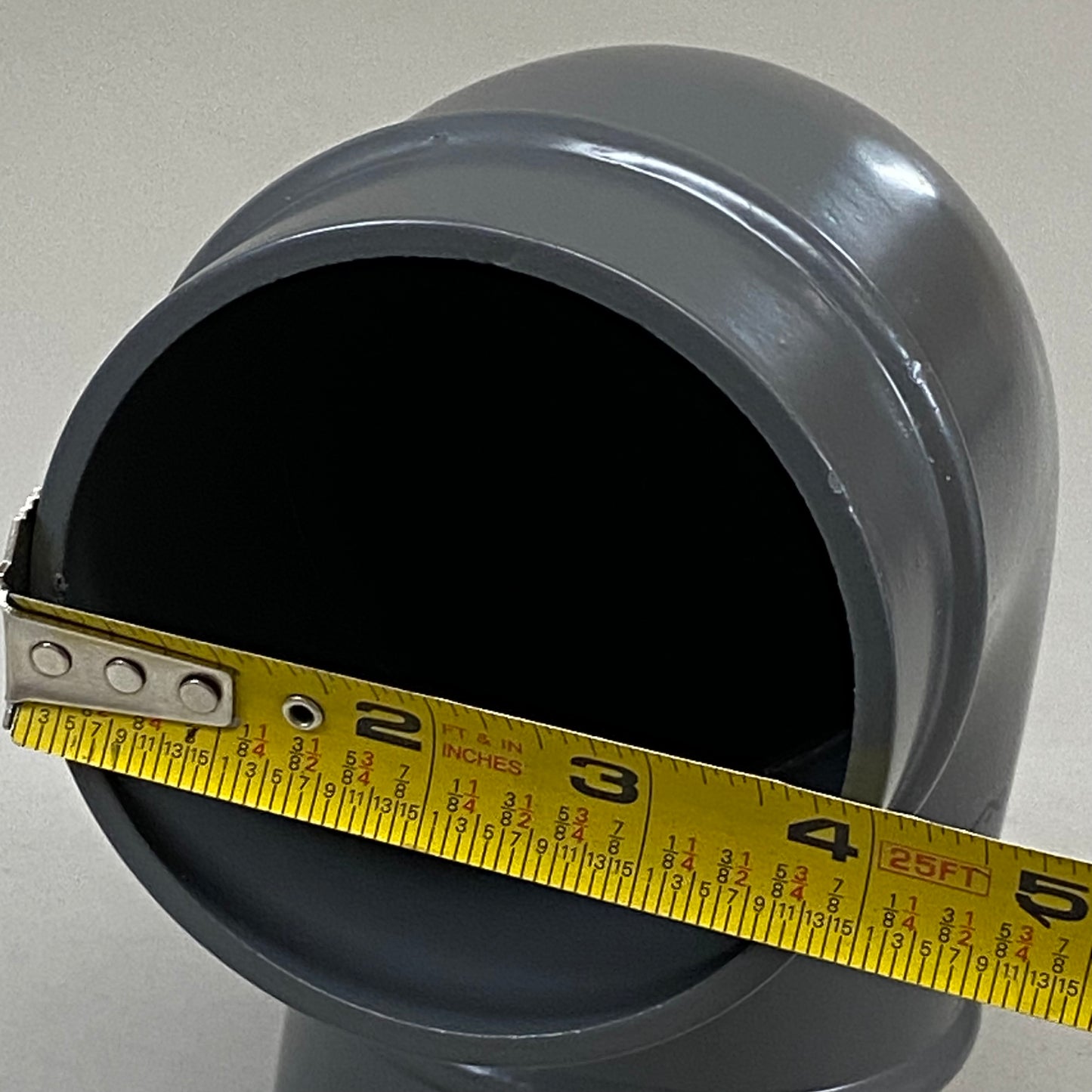 AIRPIPE Equal 90 Degree Full-Volume Flow Elbow Black 30203080001