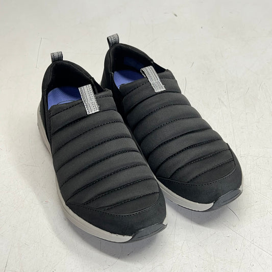 RYKA Quilted Slip-ons Pursuit Sneakers Arch Support Women's Sz 8M Black 33606