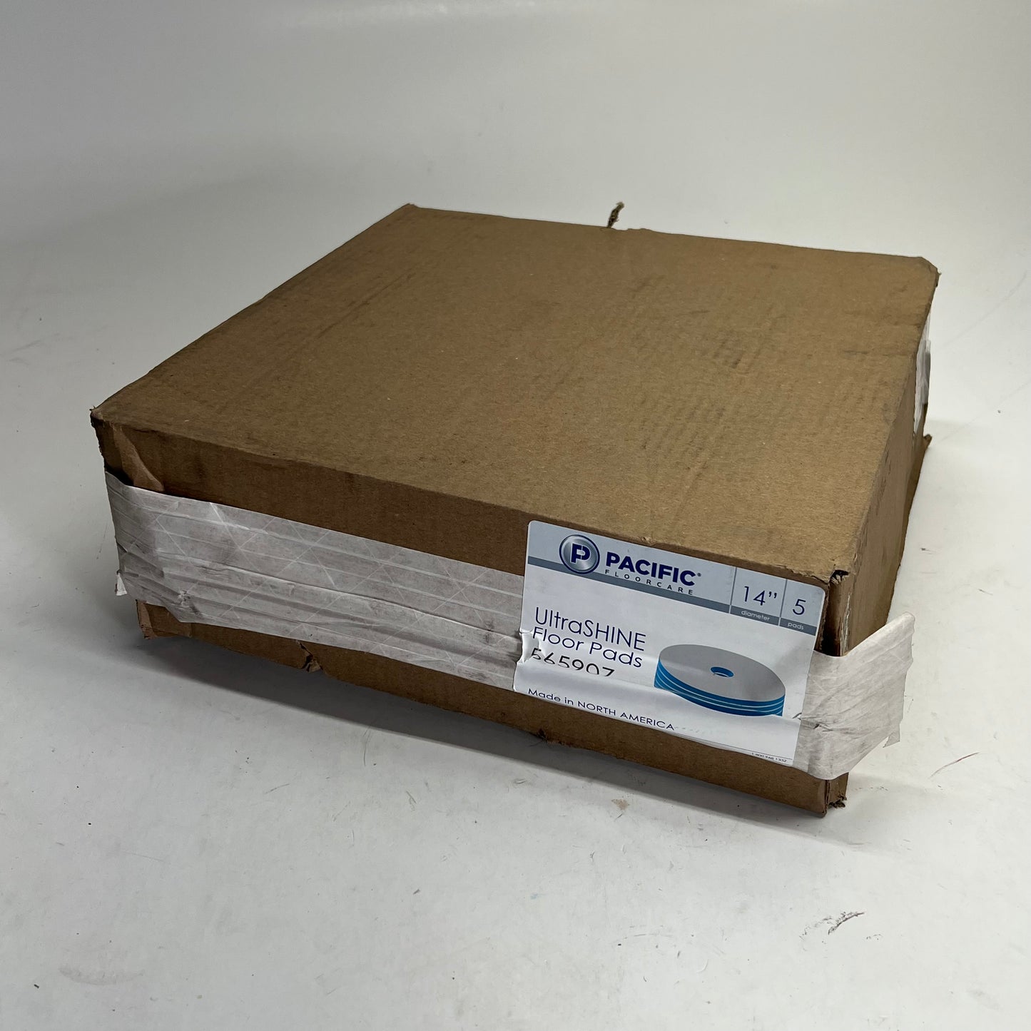 PACIFIC FLOOR CARE (5 PACK) Ultra Shine Floor Pads Superzorb 14" 565907
