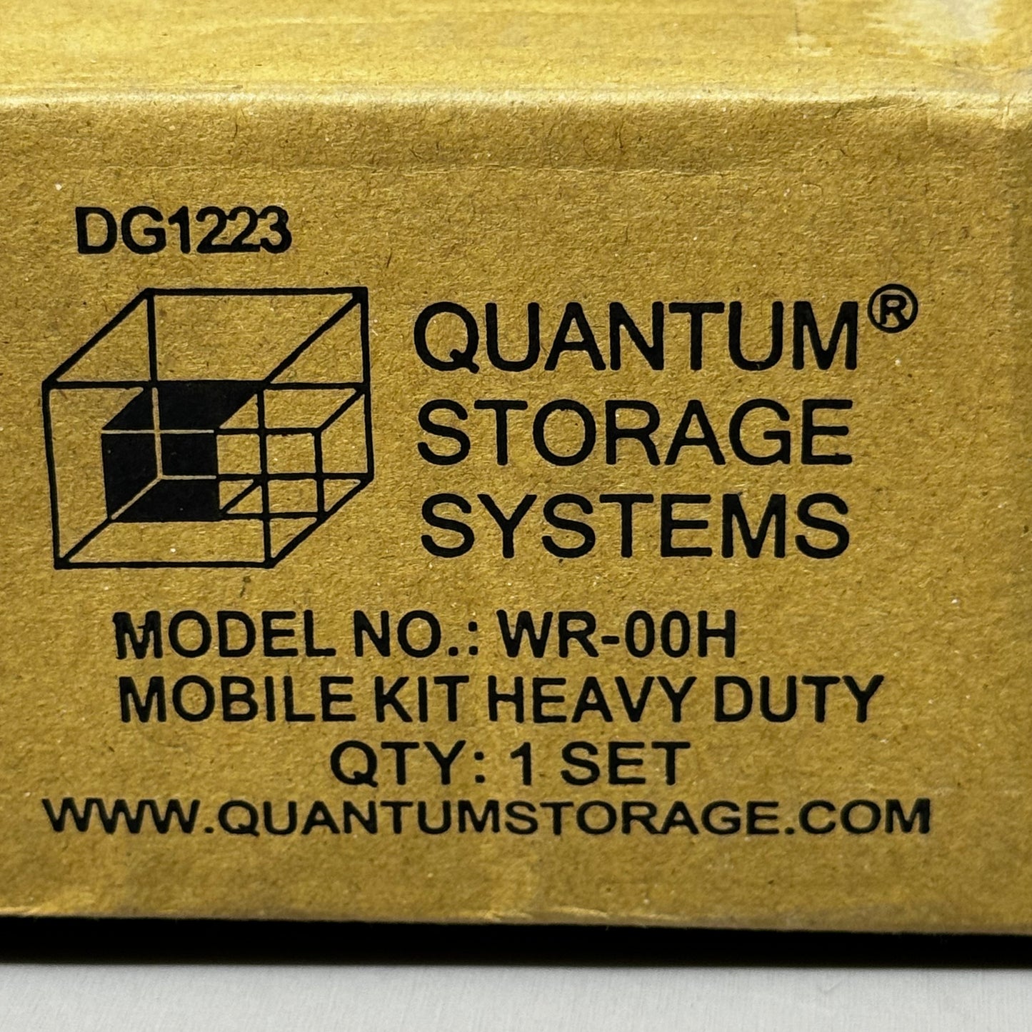 QUANTUM STORAGE SYSTEMS 1 Set of 5" x 1-1/4" Thermoplastic Resin Casters WR-00H