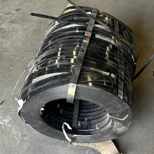Standard Steel Strapping Big Reels Size 27"x24" Black