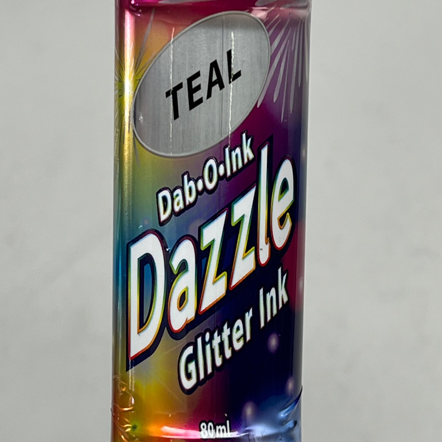 DAB O INK (12 PACK) Dazzle Shimmery Glitter Ink Bingo Dot Marker 80 Ml Teal A26