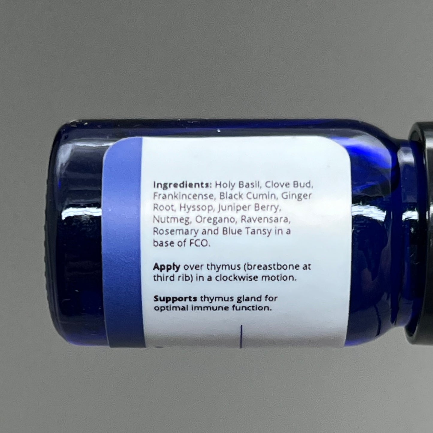 VIBRANT BLUE OILS Body Balance Immune Support Thymus Organic Essential Oils 5 mL