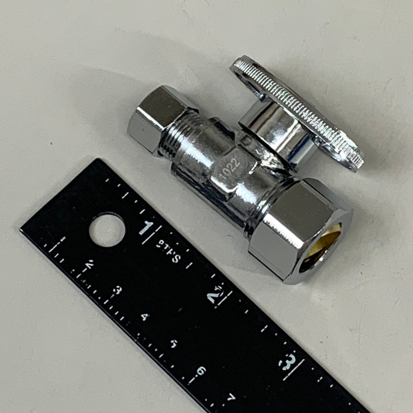 OATEY (2 PACK) Quarter Turn Straight Valve 1/2 NOM Copper 5/8 X 3/8 4755PCLF