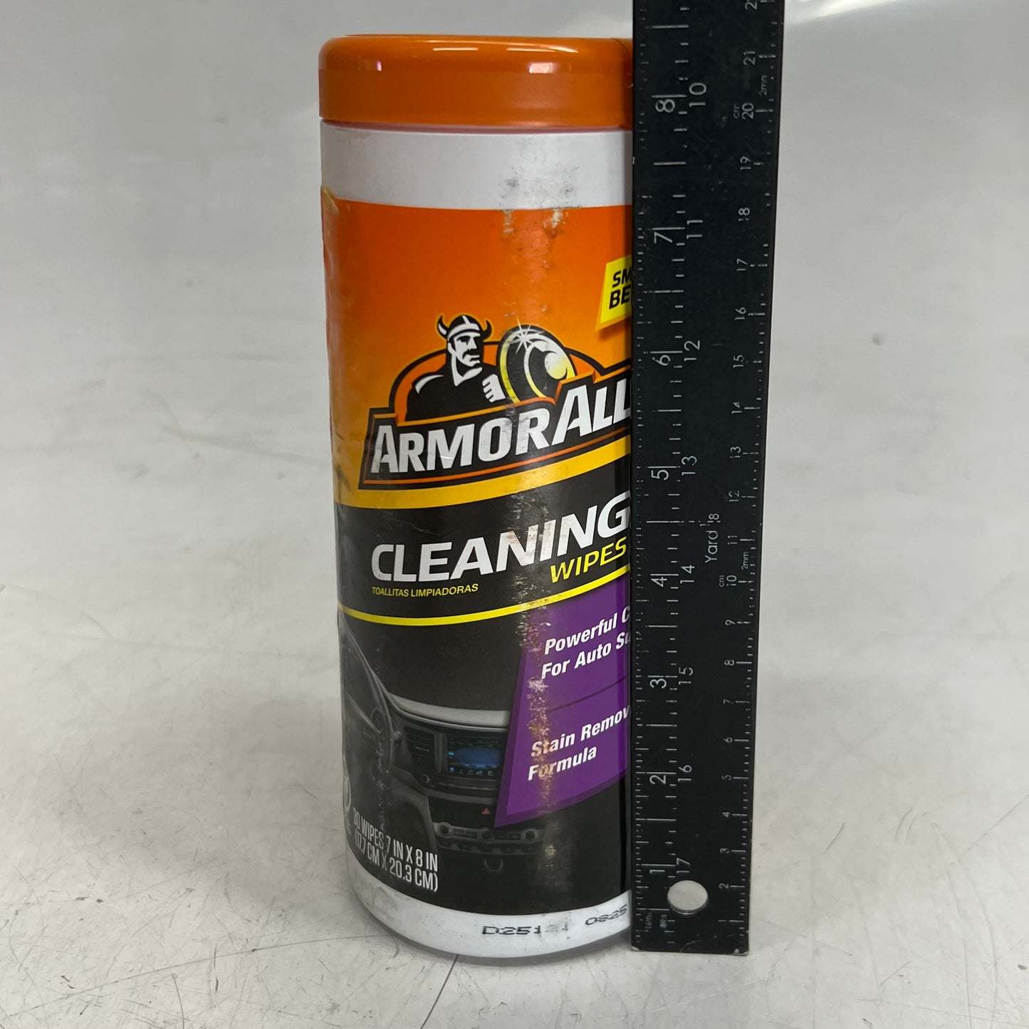 ZA@ ARMOR ALL (6 PACK) Car Interior Protectant Wipes 30 Wipes Sz 7" X 8", White 177421 (AS-IS, Some Containers are Damaged) A