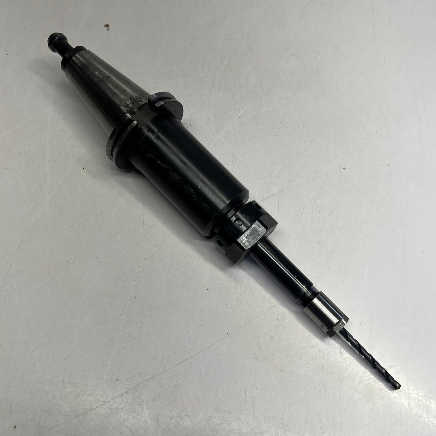 Tool Holder Collet Chuck & High Speed Drill Bit Attachment For Cnc Machine (Used