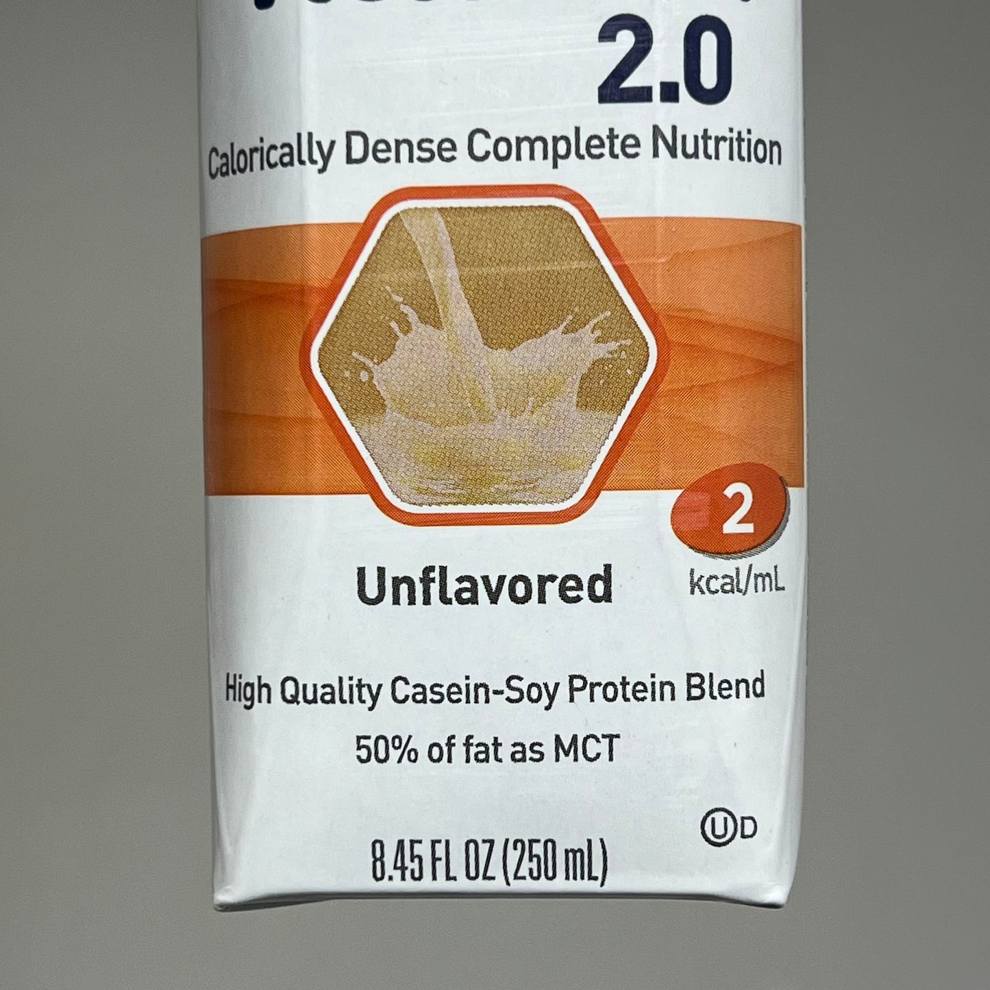 ZA@ NESTLE (24 PACK)Nutren 2.0 Calorie Dense Nutrition Unflavored BB 04/26 8.45fl oz A