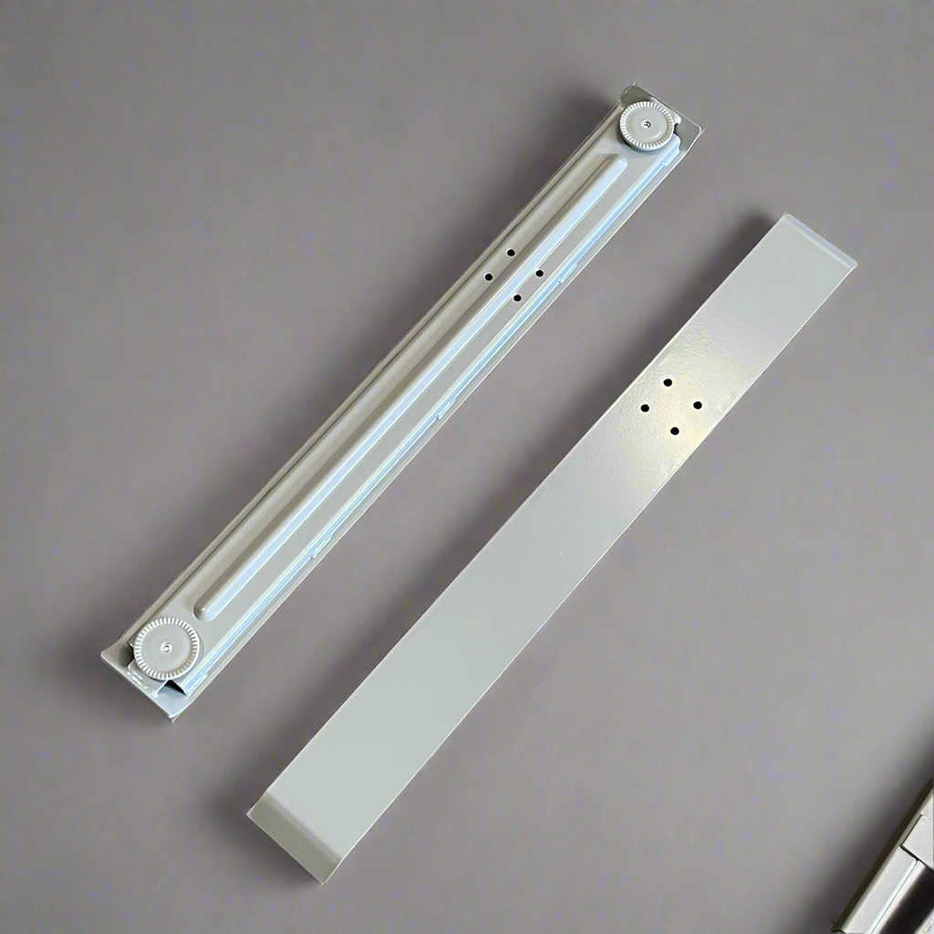 SIT ON IT Adjustable Desk Legs C-Leg Type w/ Motor (NO TABLETOP) Silver 80-016045-01