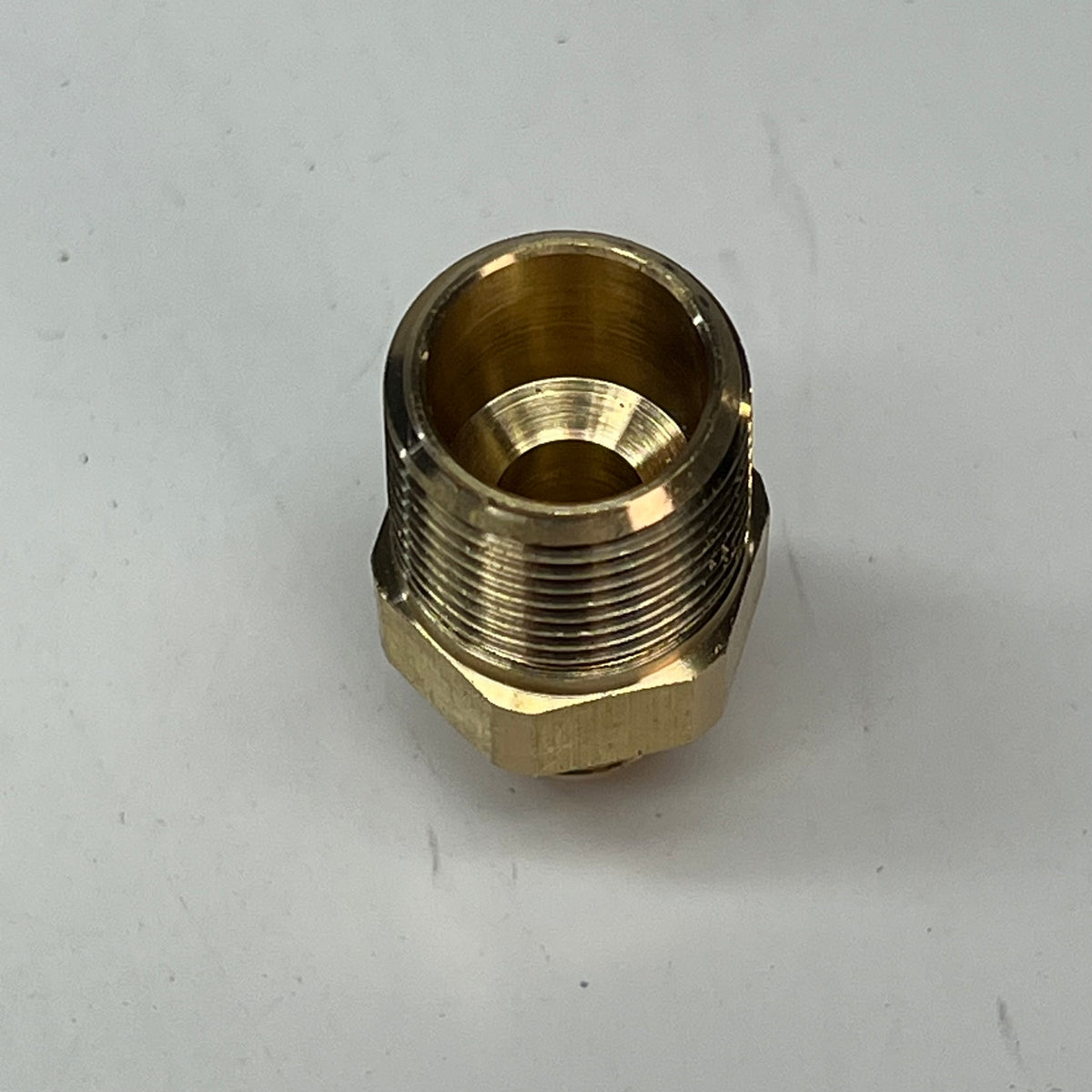 CUI (50 PACK) Heavy Duty Adaptor 3/8" Flare X 1/2" Male Pipe Brass U1-6DLS