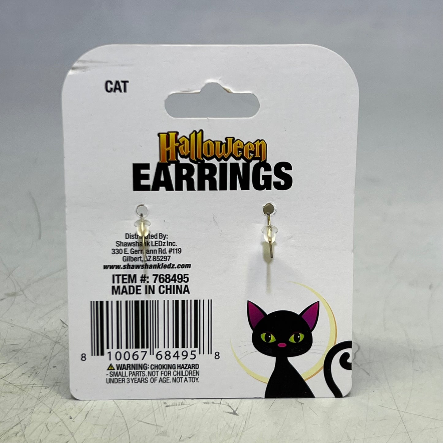 MAGIC SEASON Halloween Cat Earrings 768495