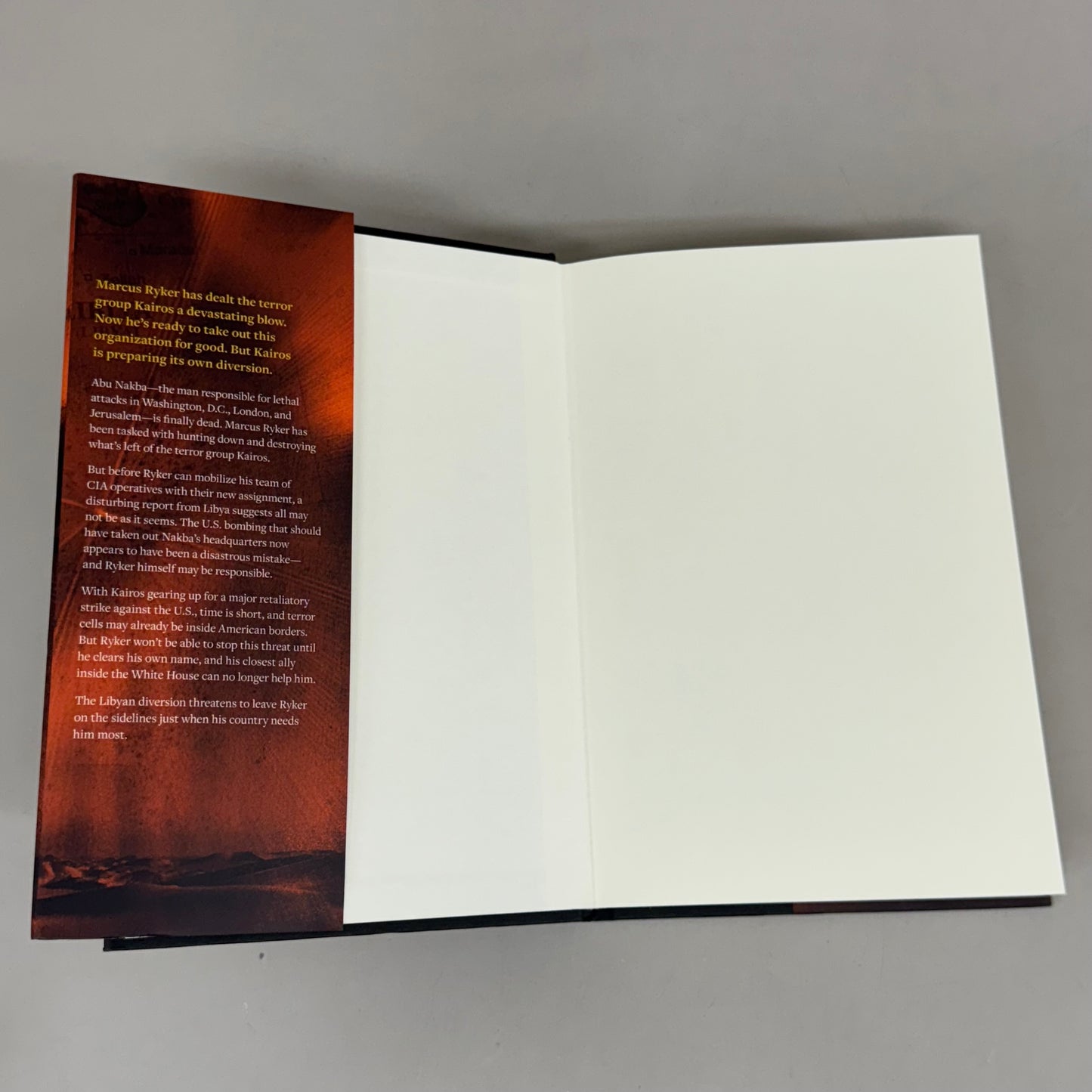 TYNDAL Joel C. Rosenberg The Libyan Diverson A Marcus Ryker Novel 480 Pages