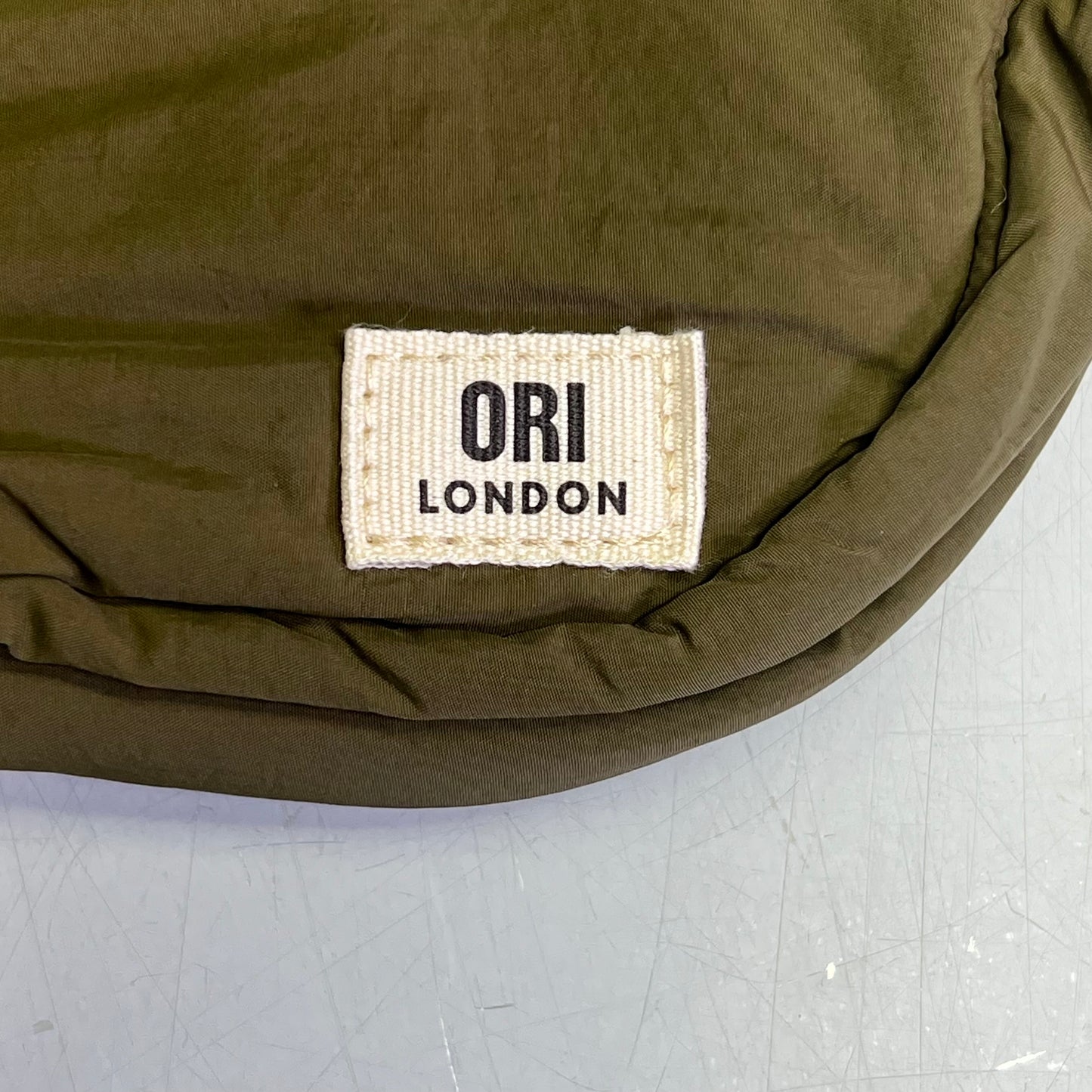 ORI LONDON Farringdon Bag Made From Taslon One Size 6"x11"x3.5" Moss FARROSTMOS