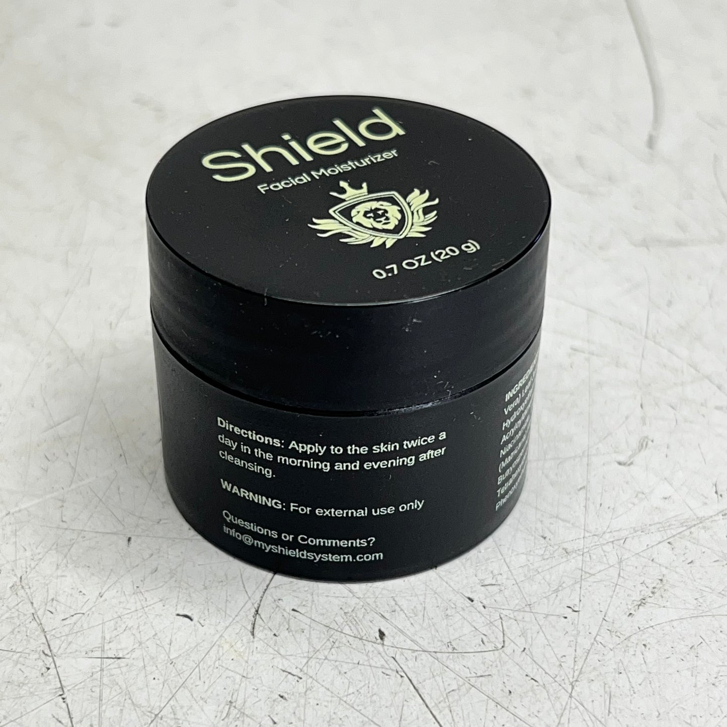 SHEILD (3 PIECE) Facial Acne Cleanser, Moisturizer & Patches Set Travel Size