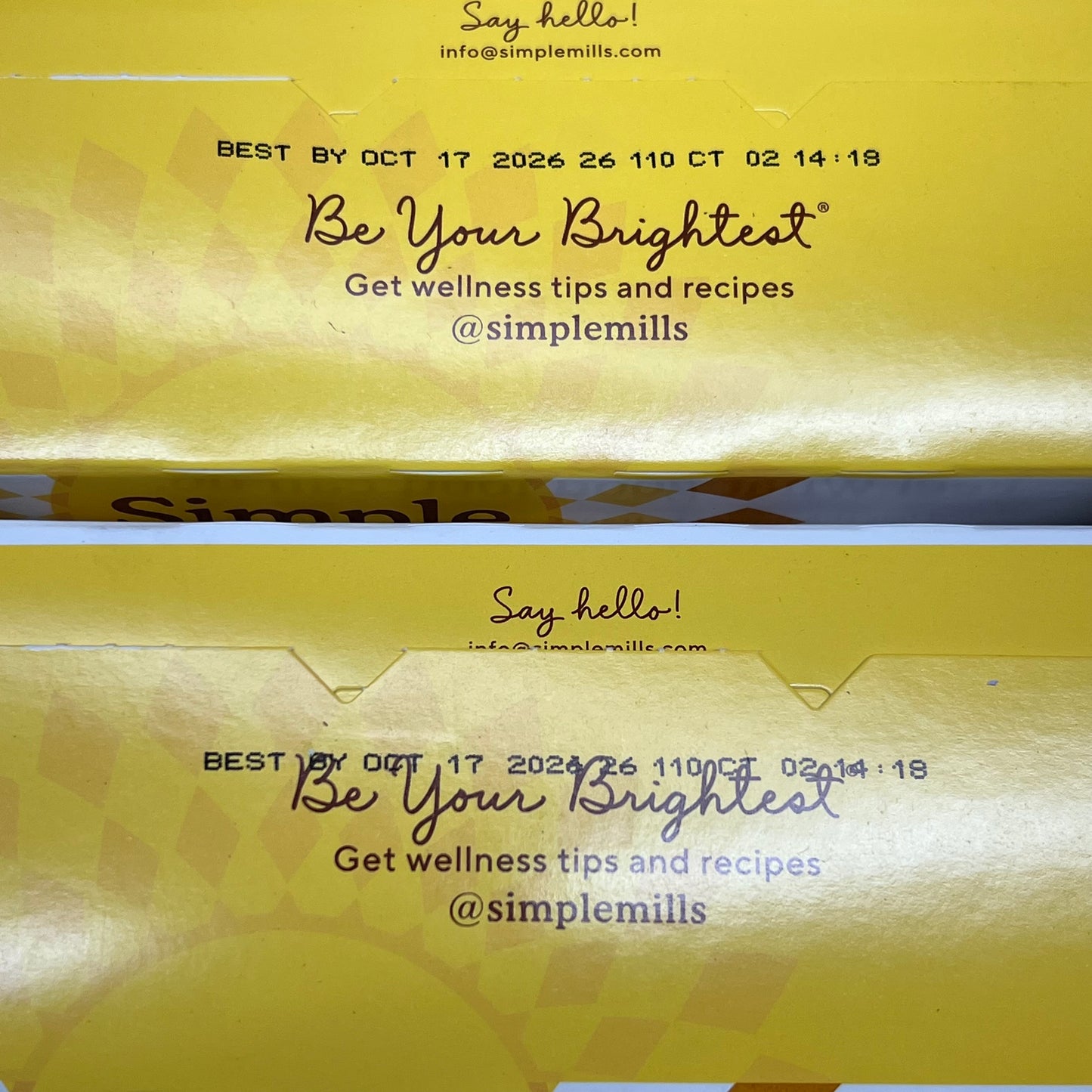 ZA@ SIMPLE MILLS (6 PACK) Organic Seed Flour Crackers Original Flavor 4.2oz BB 10/26