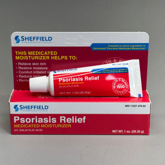 SHEFFIELD Psoriasis Relief Medicated Moisturizer 1 oz