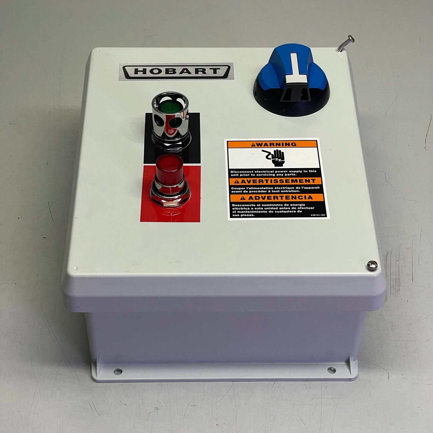 HOBART Group 6 Control Box for Commercial Food Waste Disposer 13.5”x10”x7” CONTROL-GRP60KP