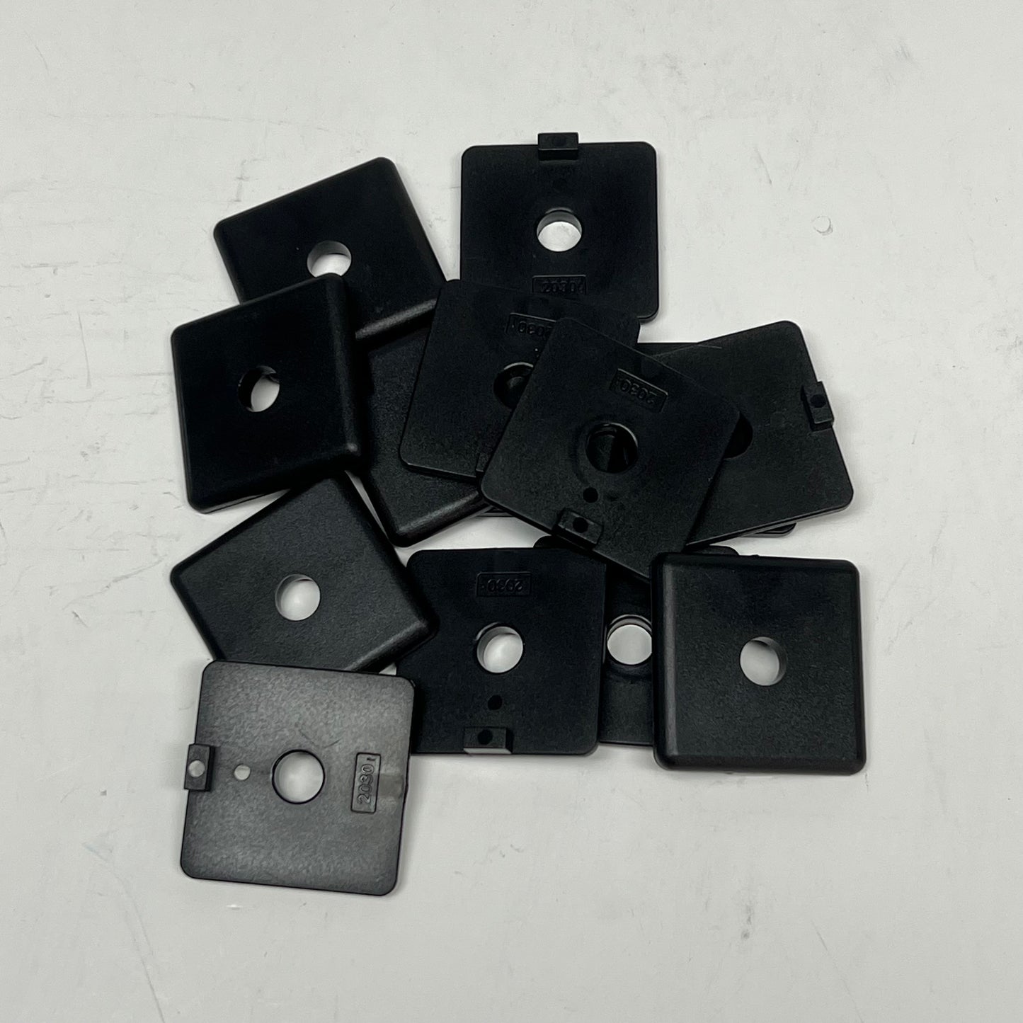 80/20 INC (14 PACK) 15 Series End Cap With Push-in Fastener 1.5x1.5" 2030-PLAIN