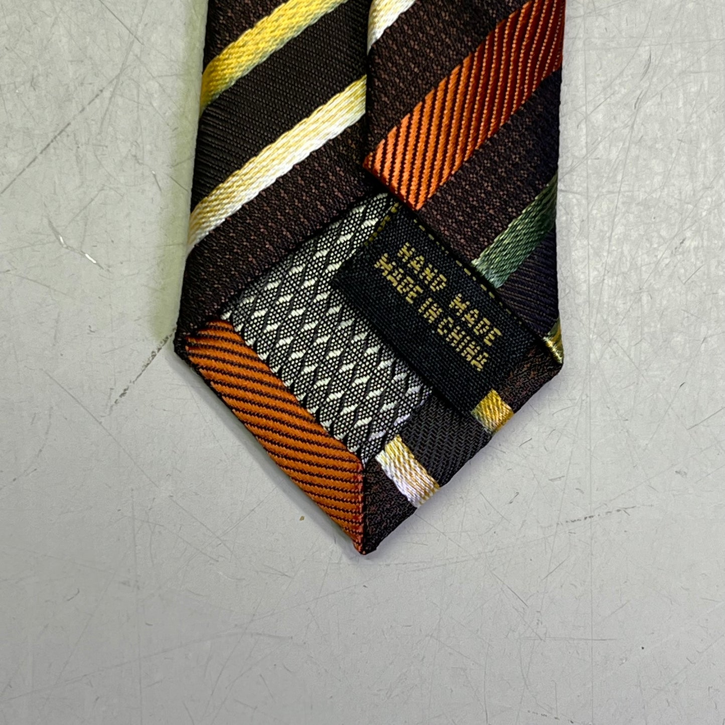 ALEXANDER JULIAN COLOURS 100% Polyester Stripe Design 60" Brown/Multicolor