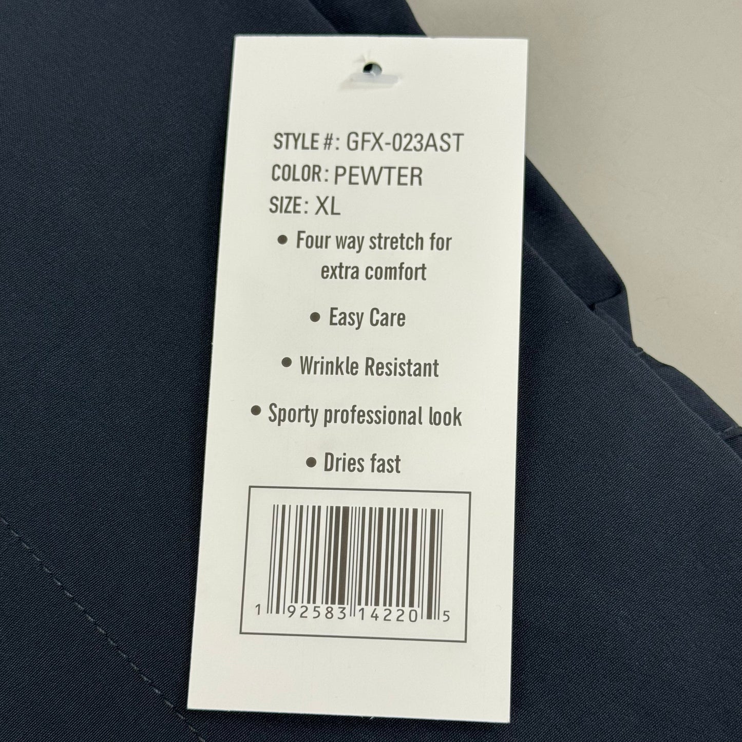 GREEN TOWN 4 Flex Scrubs Jumpsuit Cinch In Waist Women's Sz XL Pewter GFX-023AST