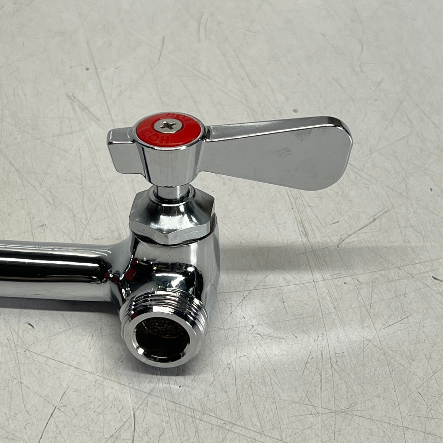 REGENCY Wall Mount Faucet W/ 18" Double Jointed Spout & Center Chrome 600FW818DJ
