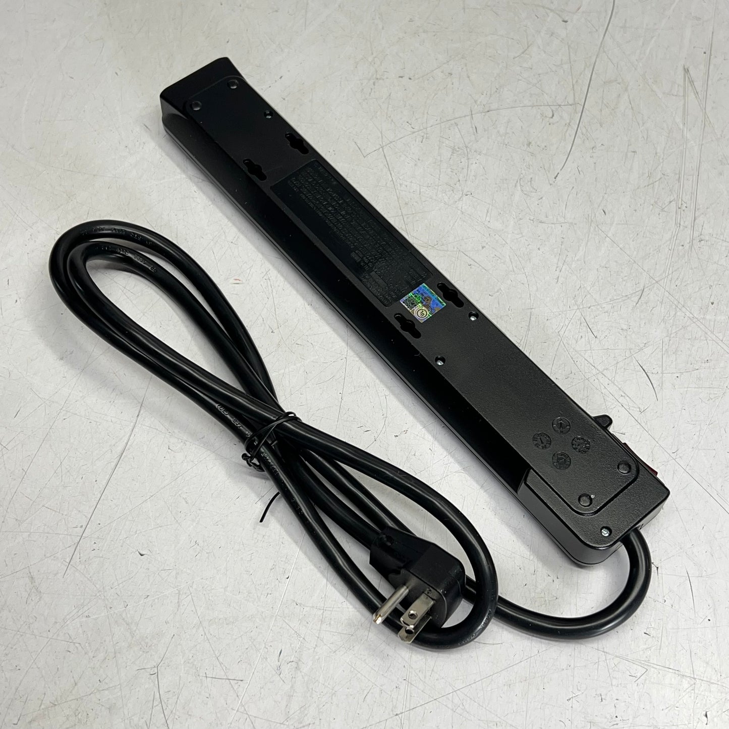 GENERAL ELECTRIC Jasco Ultra Pro Surge Protector 7 Outlet 4' Cord Black 5597