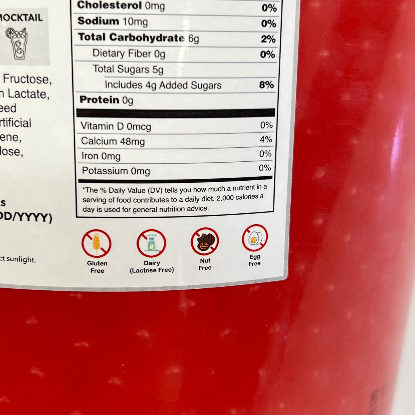 ZA@ FANALE (7 POUNDS) Popping Boba Pearls Strawberry Flavor Red BB 01/27