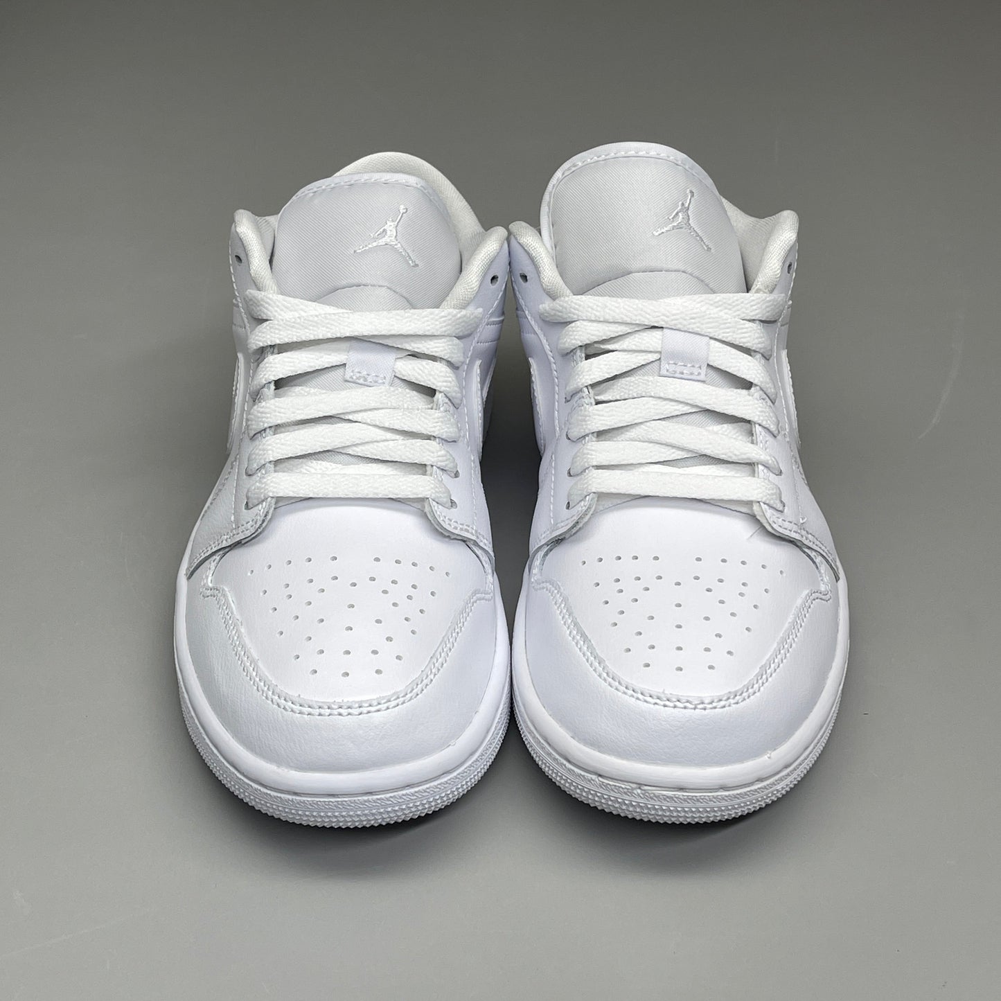 NIKE AIR JORDAN 1 Low Triple White Women's Sz 6 DV0990-111 (New in Box)