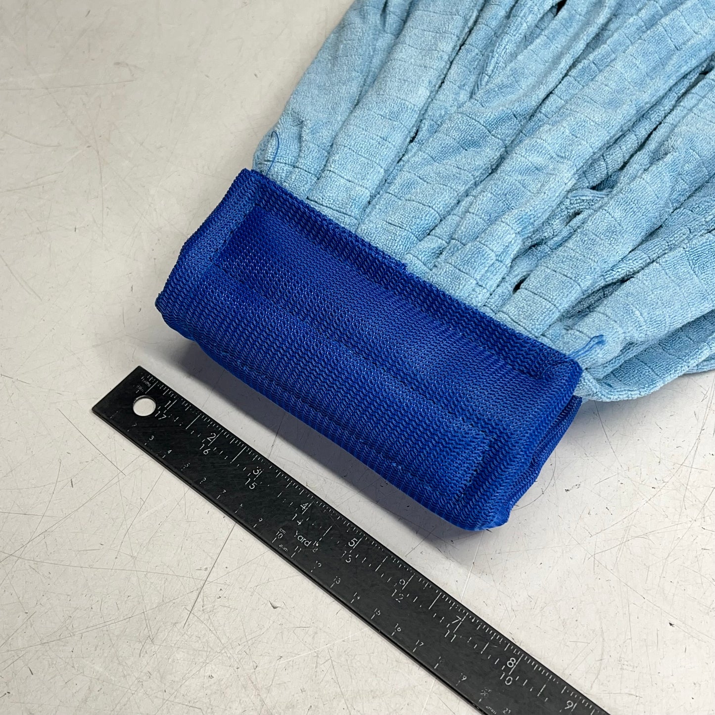 MICROFIBER WHOLESALE Professional Microfiber Mop 13" L X 6"W Blue LMTMA-B