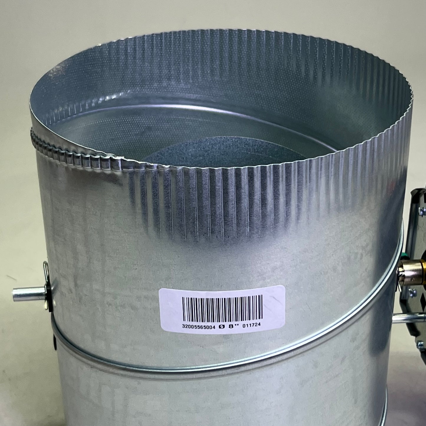 HONEYWELL Round Automatic Damper 9", Grey ARD9TZ