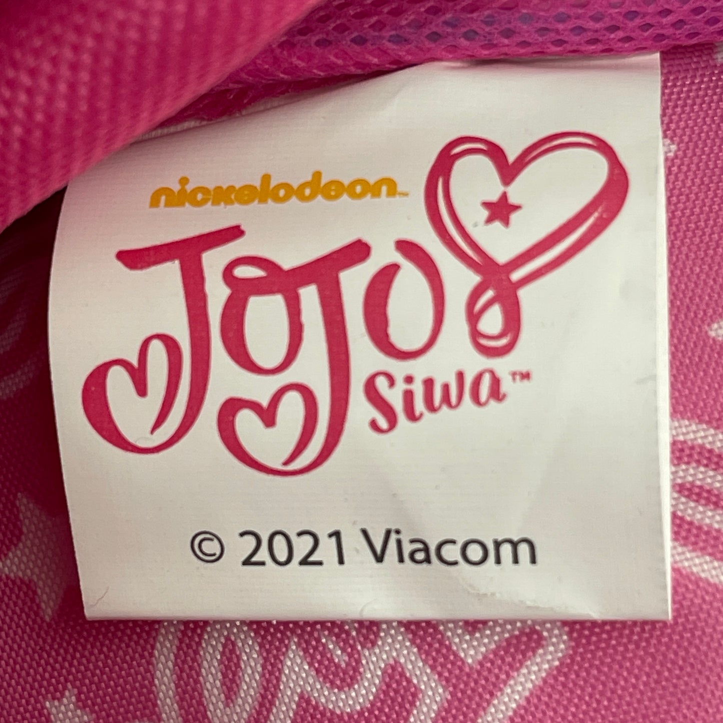 ACCESSORY INNOVATIONS JOJO Siwa Nickelodeon “Be You” Backpack & Lunch Bag Pink