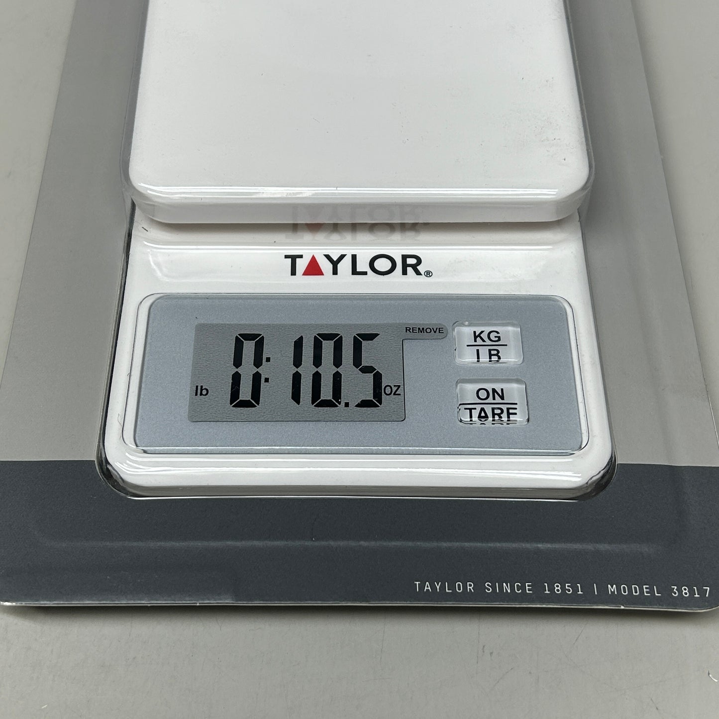 TAYLOR Compact Digital Kitchen Scale White (New)