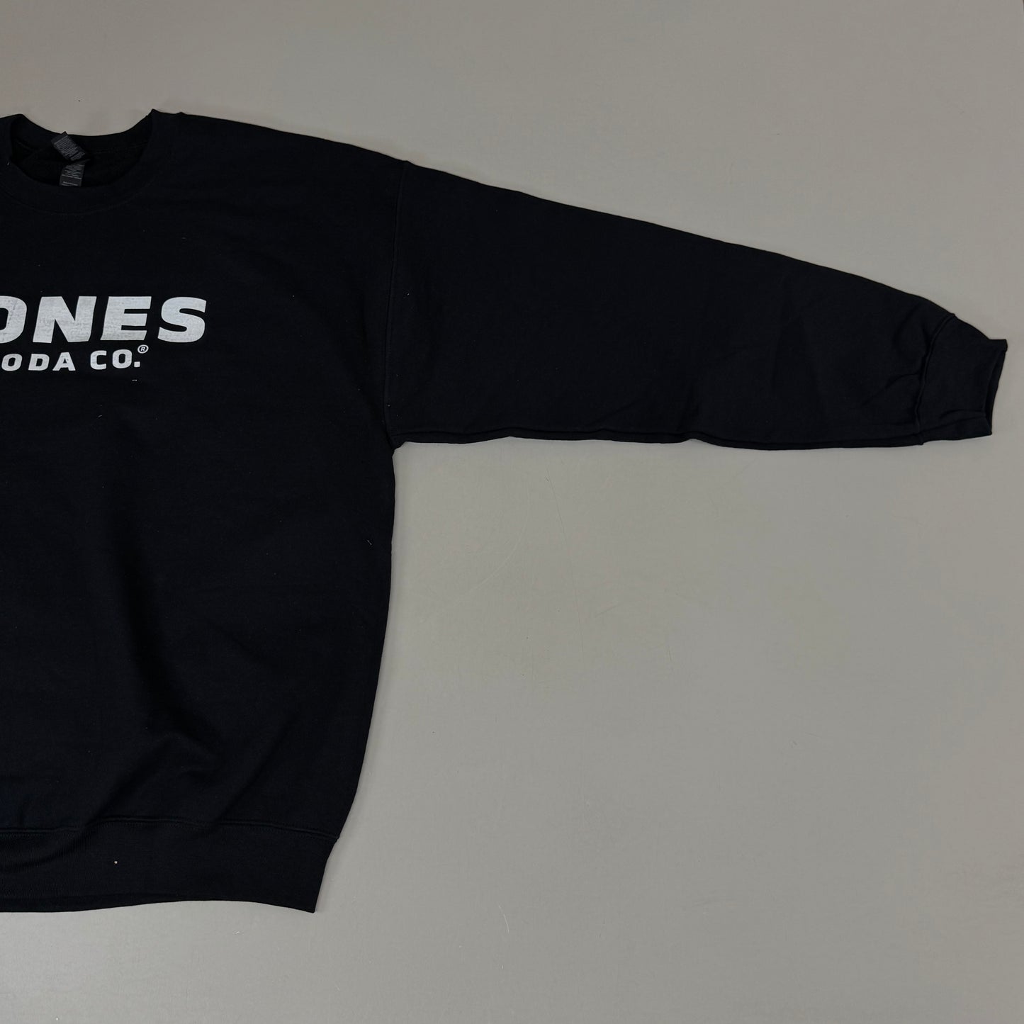 GILDAN Jones Soda Co. Branded Sweatshirt Men's SZ XL Black