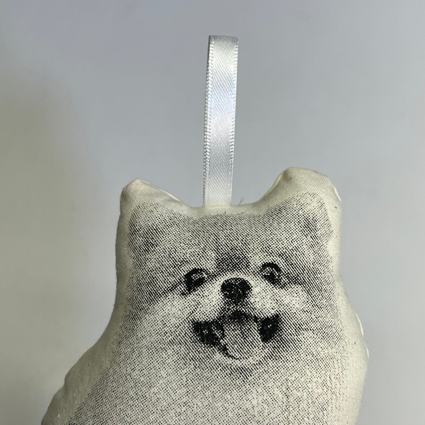 BRODERPRESS (3 PACK) Hand Silkscreened Dog Ornaments 3.5"x5" Black & White