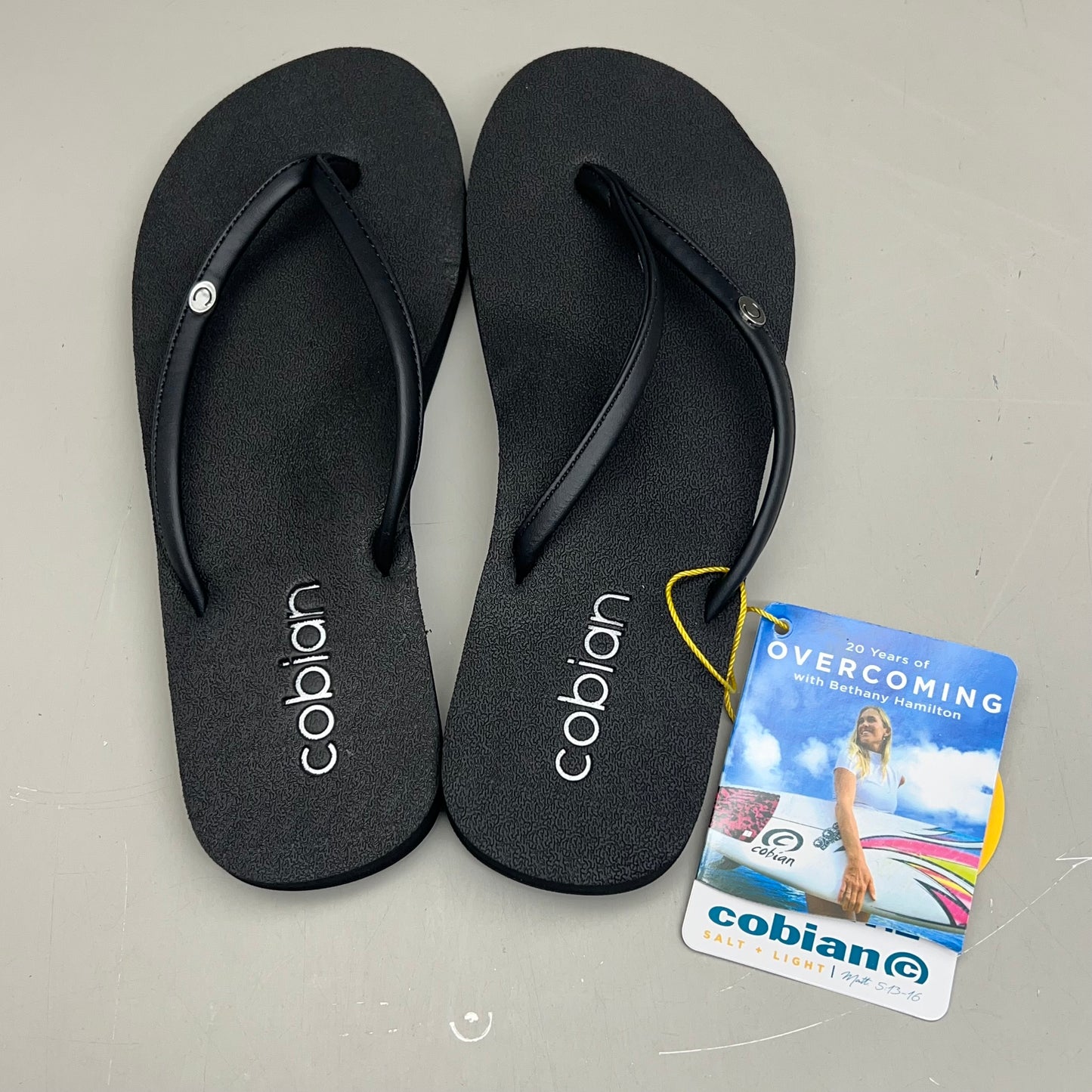 COBIAN Nia's Bounce 2 Synthetic Leather Women's Sz 7, EU 37  Black NIA25-001-7