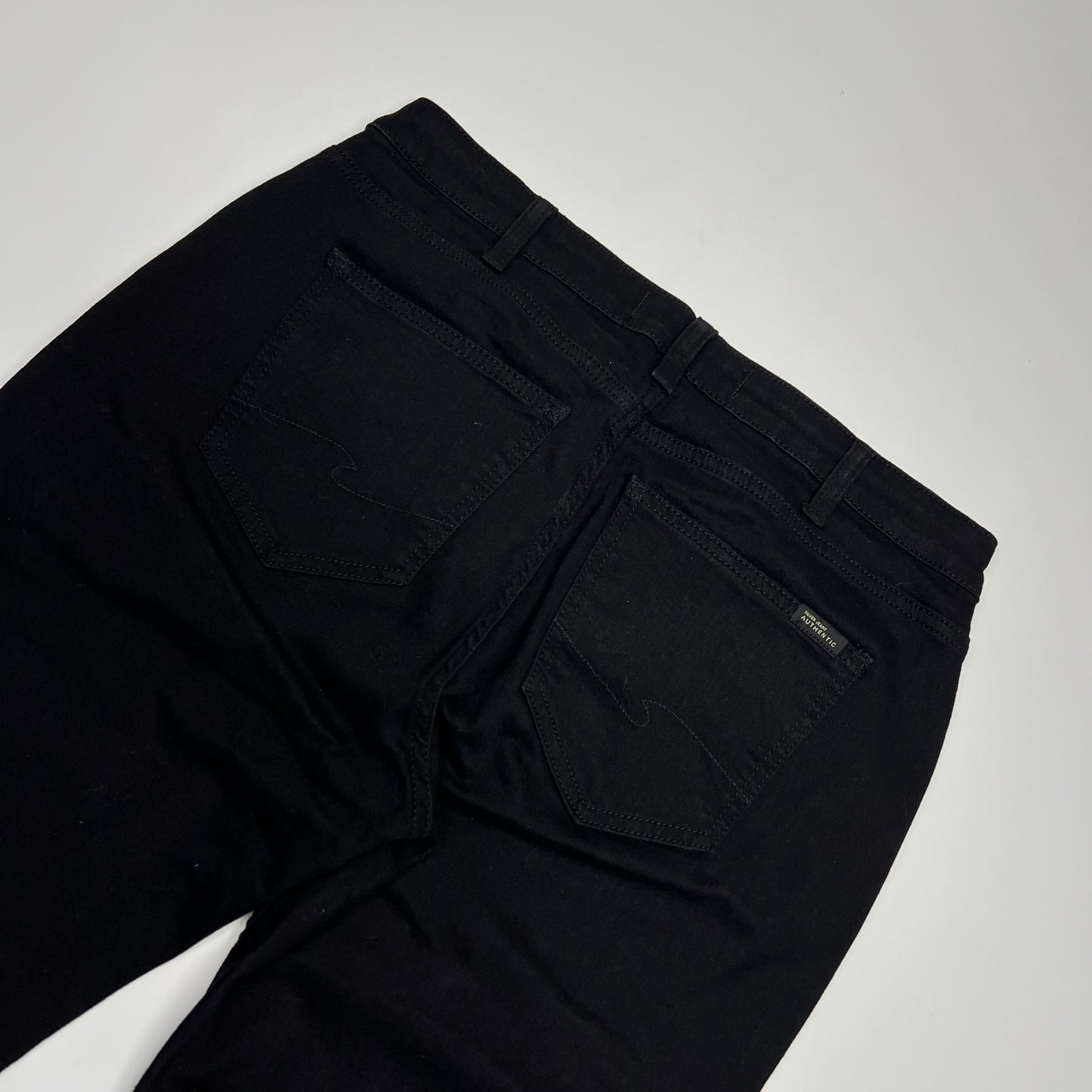 SILVER JEANS CO The Curvy High Skinny Women's Sz 14/29 Black LA94108AB510