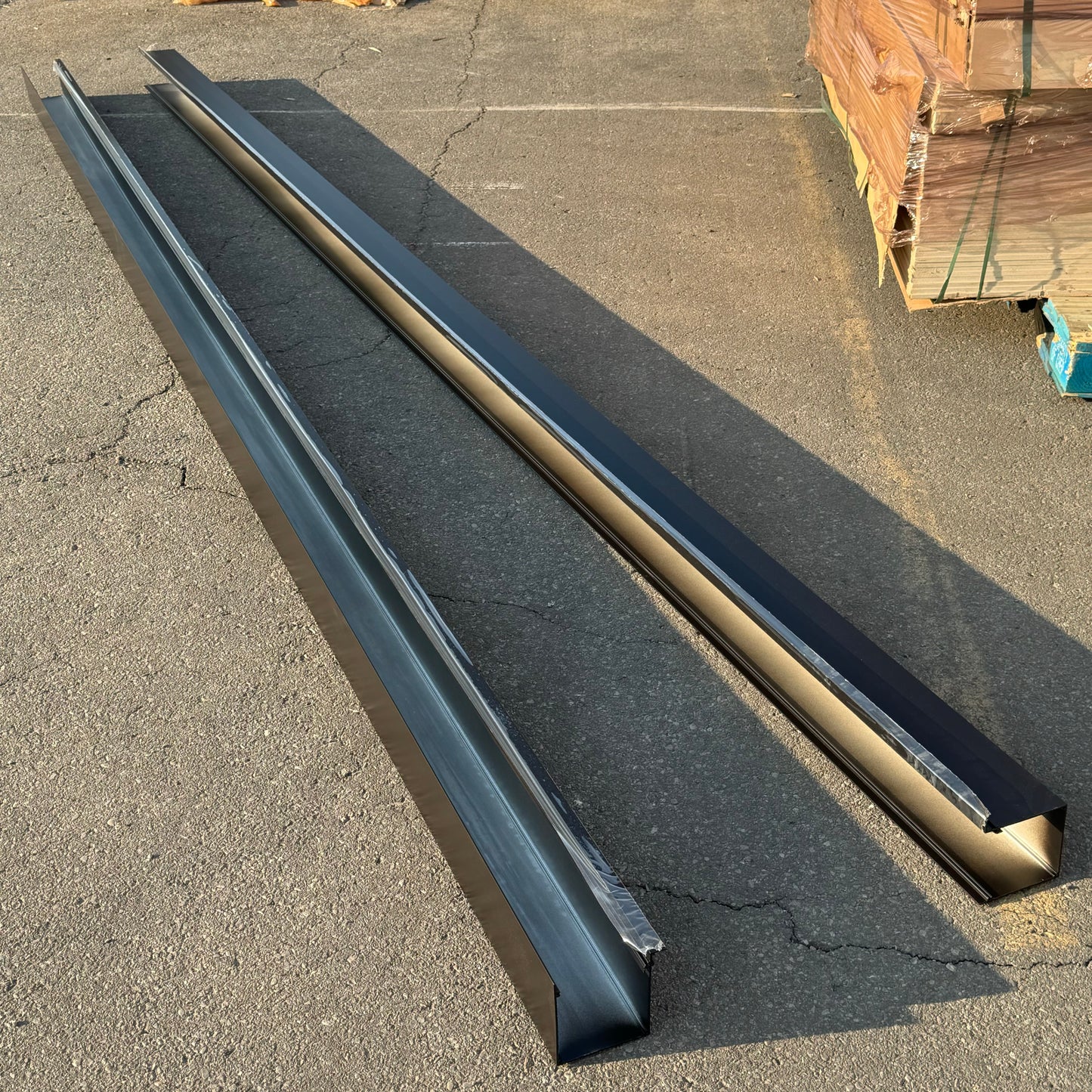 SPRINGS WINDOW FASHIONS Metal Support Bracket 16FT 5"x5" Black 05000-18