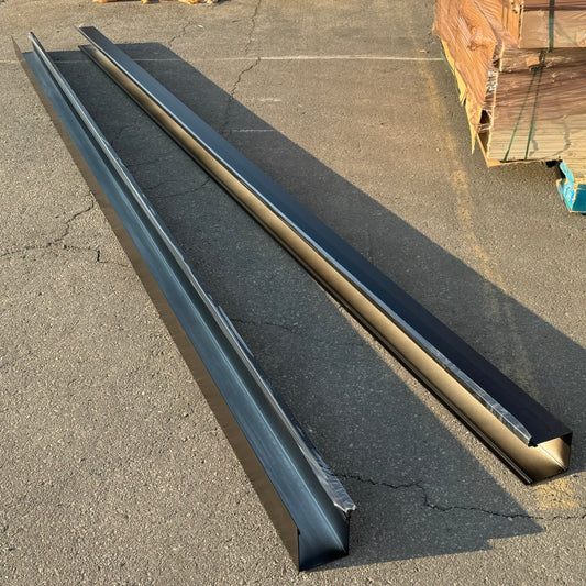 SPRINGS WINDOW FASHIONS Metal Support Bracket 16FT 5"x5" Black 05000-18