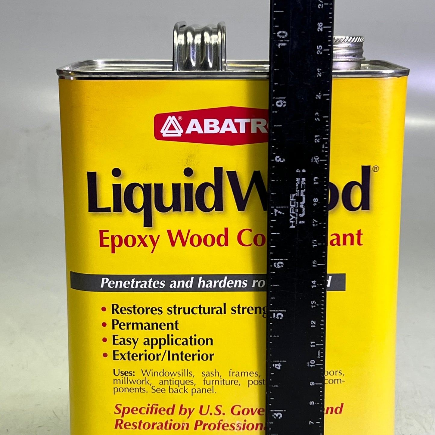 ZA@ ABATRON (2 PACK) Liquid Wood Epoxy Wood Consolidant 1 Gal. (New Other, Cosmetic Damage)