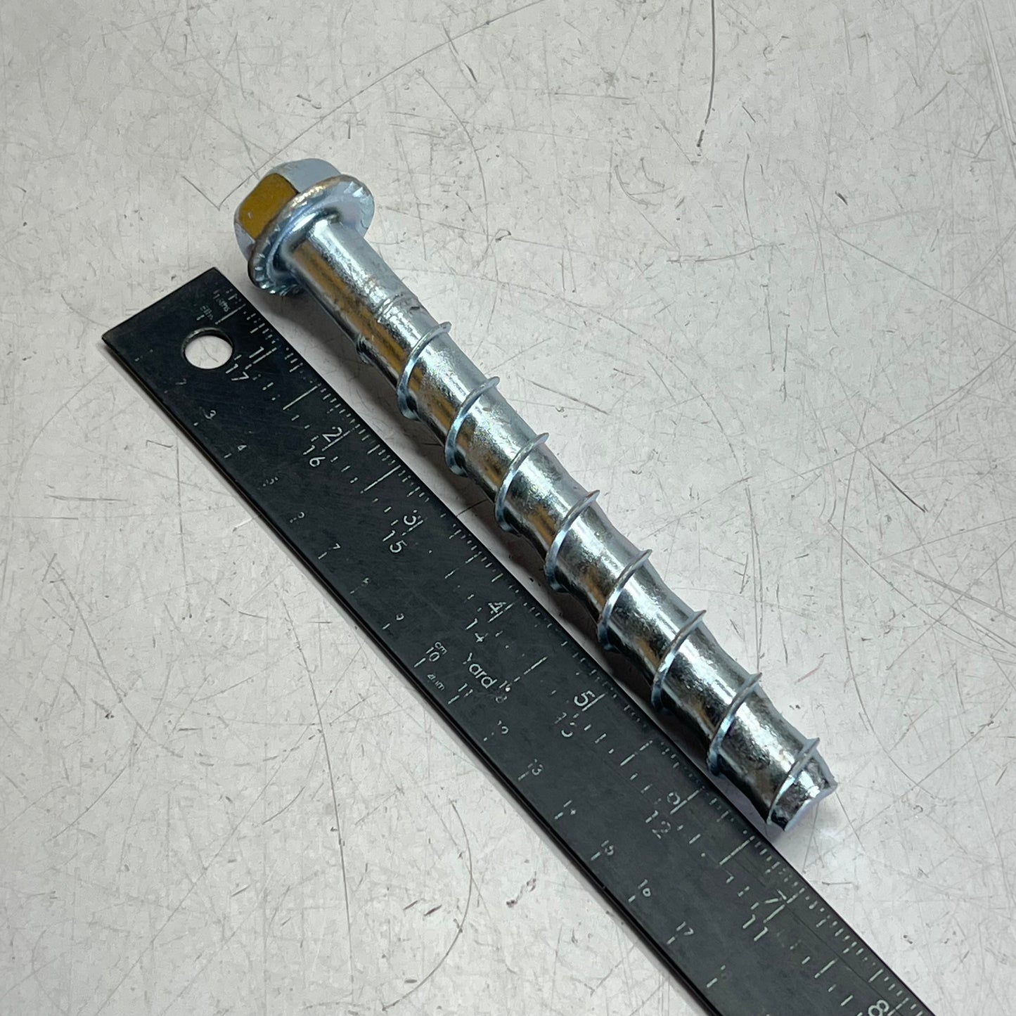 DEWALT (25 PACK) Hex Head Screw Plus Anchor  5/8" X 6" Silver PFM1411640