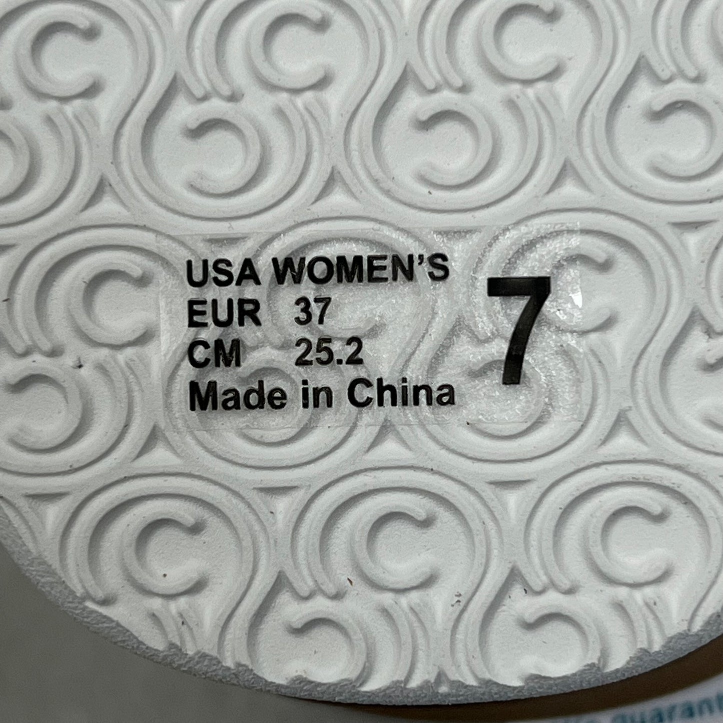 COBIAN Braided Bounce Synthetic Leather Sandals Women's Sz 7 EU 37 White BRB10-100-7