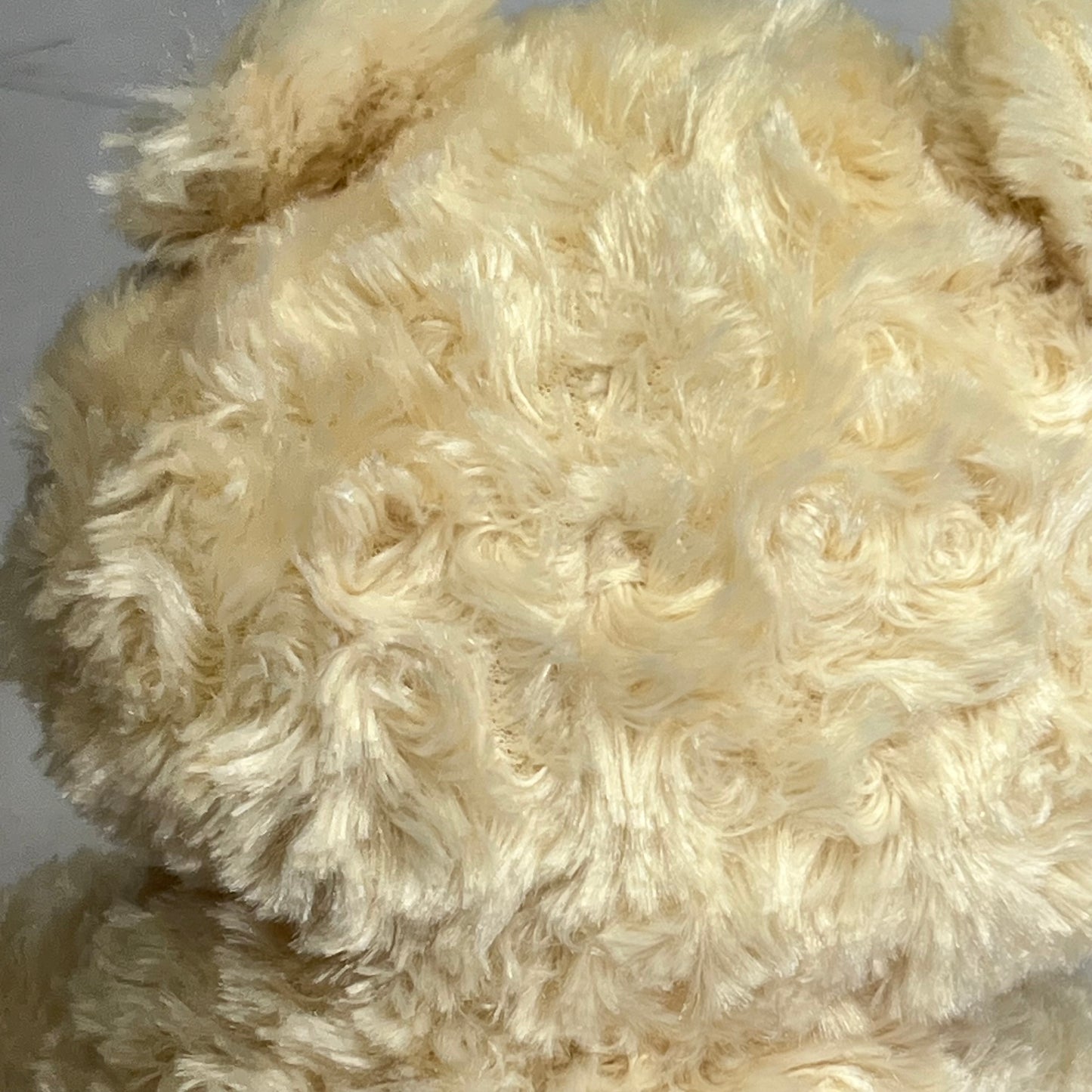 GUND Classic Philbin Bear Fluffy Textured Plush  18" XL Paws Beige 6047532