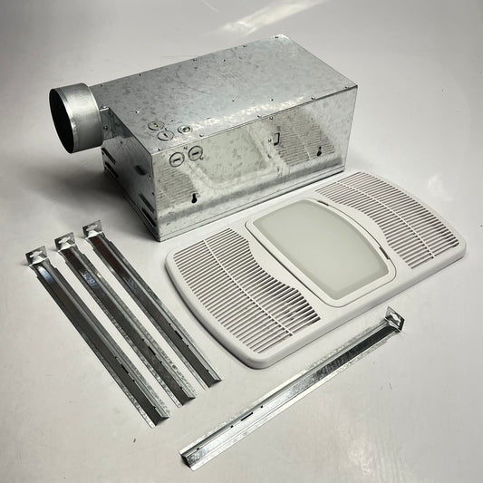 AIR KING Ceramic Combination Heating 70 CFM 5.0 Sones 1,350 Watts White AK55L