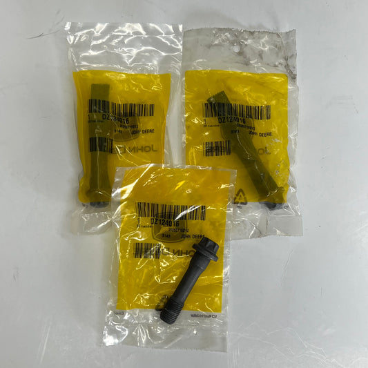 JOHN DEERE (3 PACK) Genuine OEM Connecting Rod Cap Screw 9/16" X 2.402" Black DZ124016