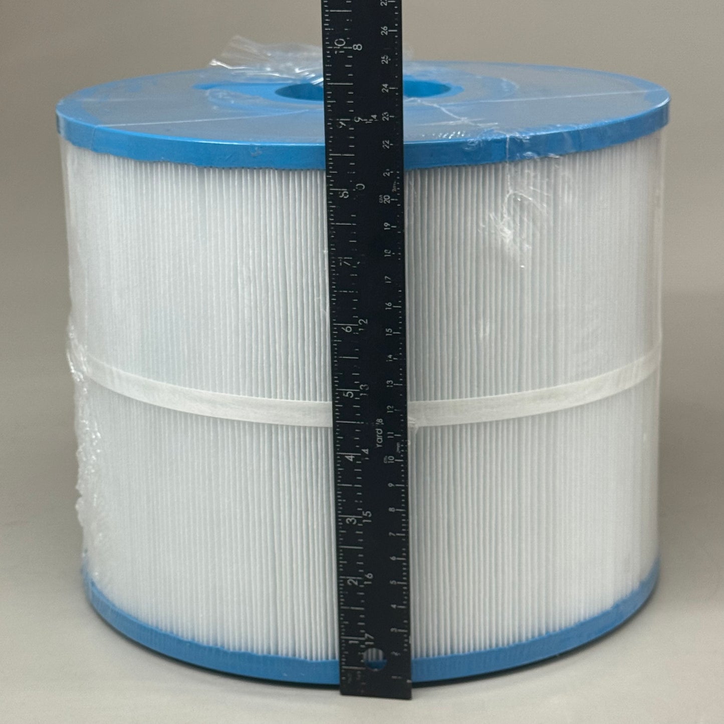 Spa Filter Cartridge 10-5/16" x 8-9/16" Blue/White for Unicel 701041