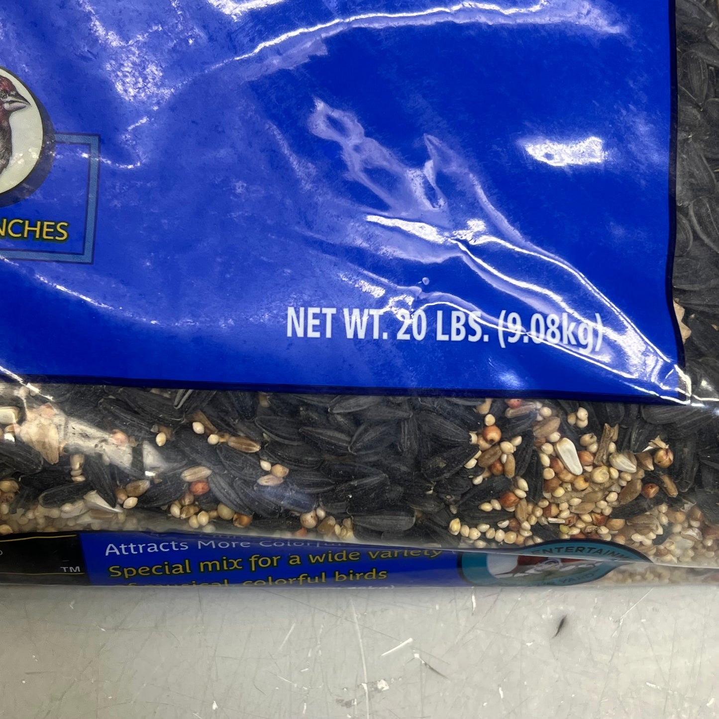 ZA@ PENNINGTON Premium Select Blend Bird Food Assorted Seeds 20 lb Bag