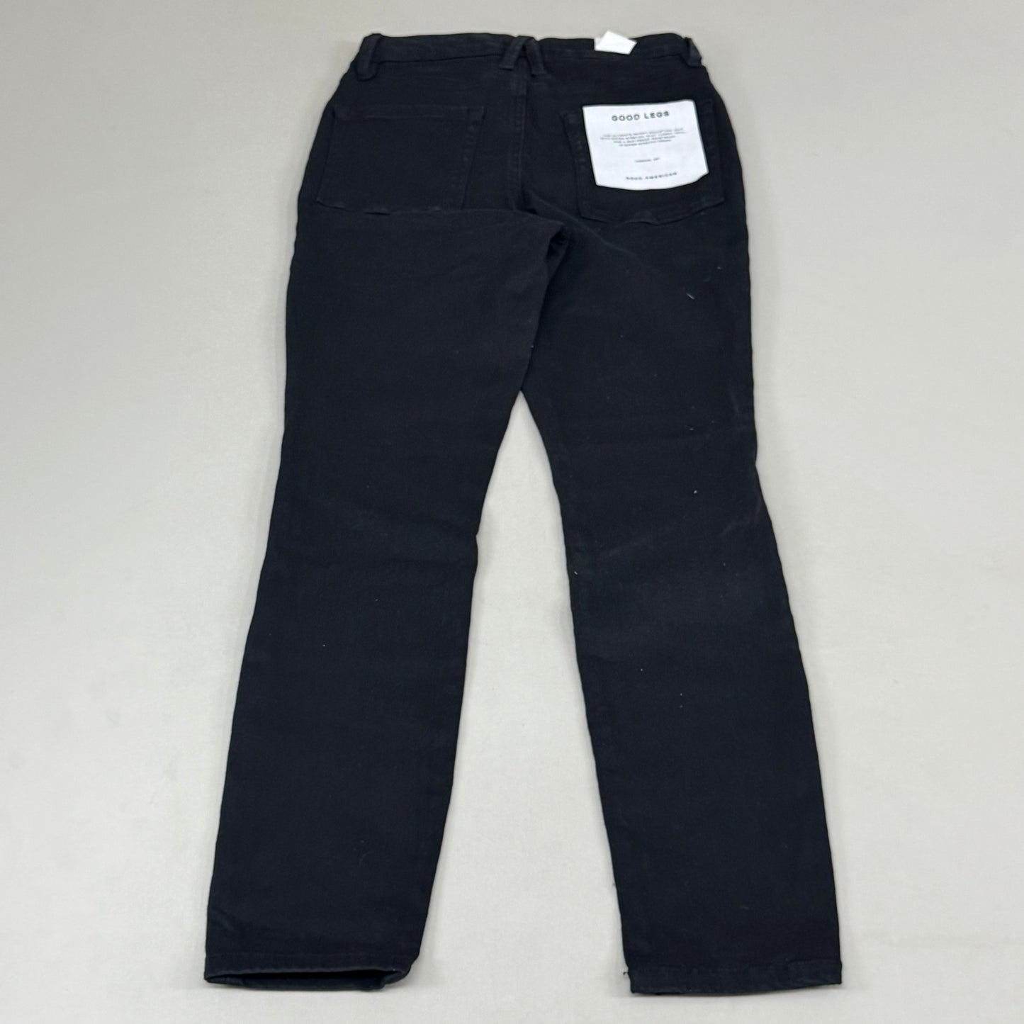 GOOD AMERICAN Good Legs Extra Stretch Jeans Women's Sz 8 Black001 GAGL1E