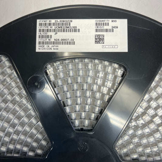 NICHICON Aluminum Electrolytic Capacitor Qty 900, 23-30902Z29