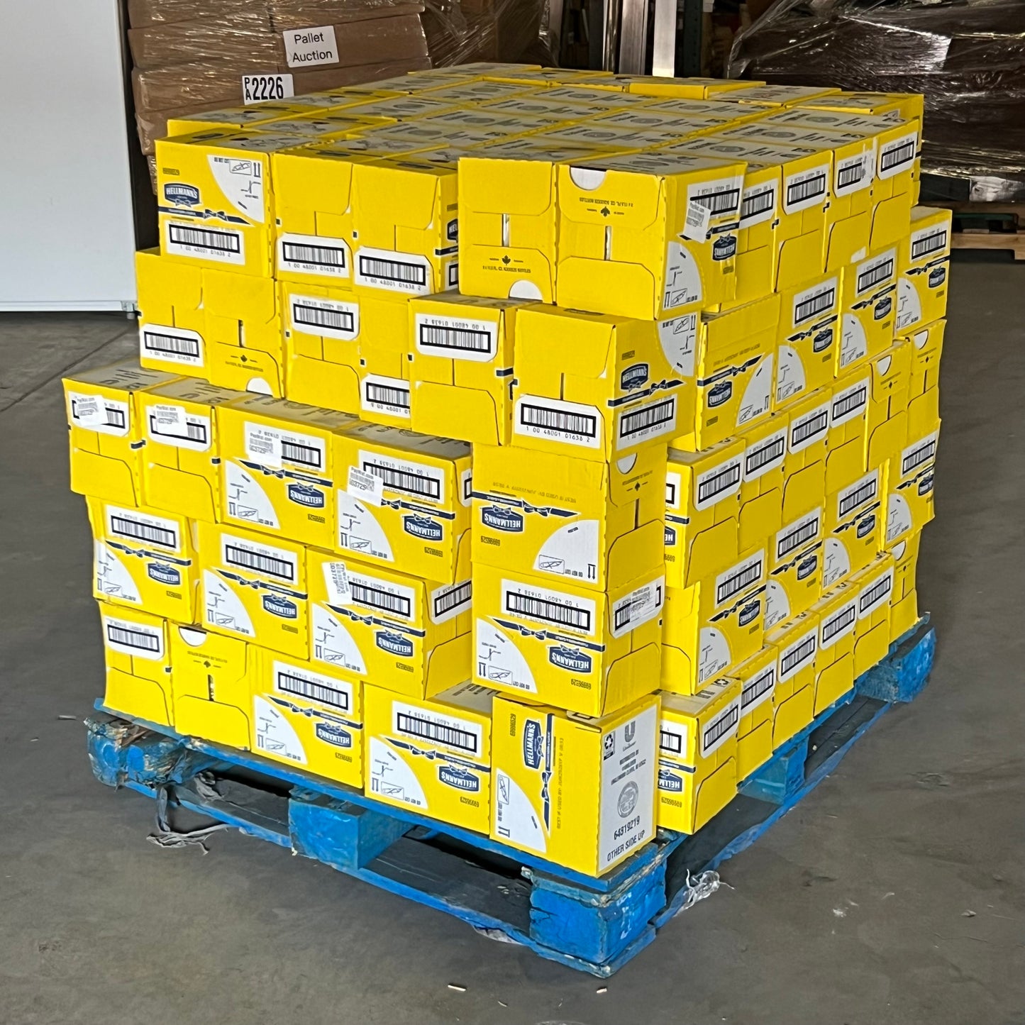 ZA@ Pallet of HELLMANN'S Italian Herb and Garlic Mayonnaise Dressing 11.5 fl. oz. BB 06/26 69996529