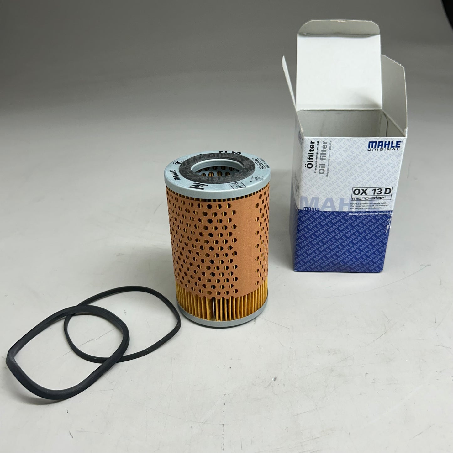 MAHLE Oil Filter Insert Replacement Part For Mercedes-Benz OX13D